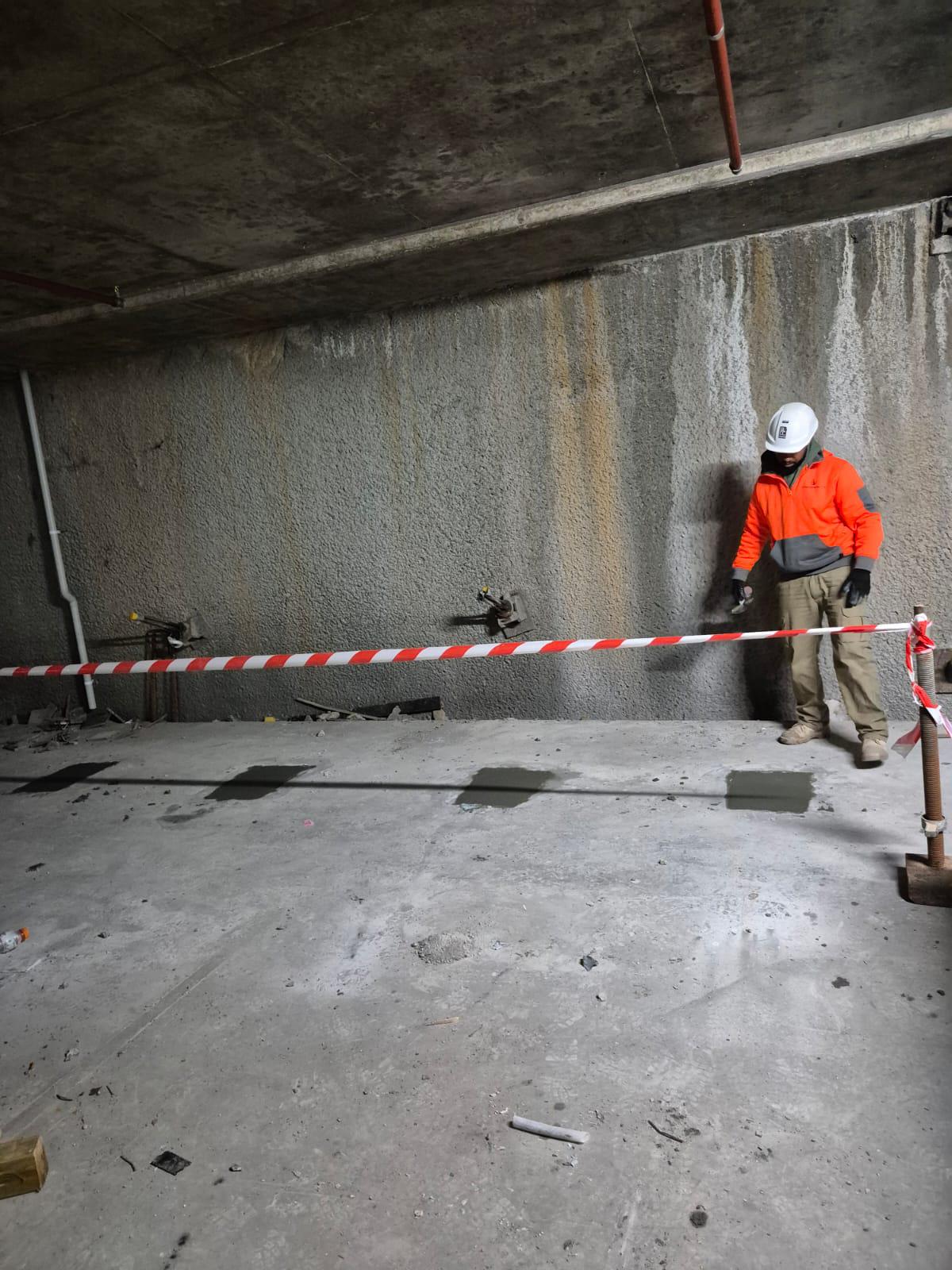 LTCS labour and equipment crew on site